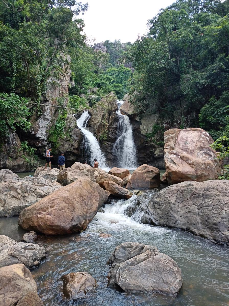 Sitakund waterfall inside Similipal national park of Mayurbhanj