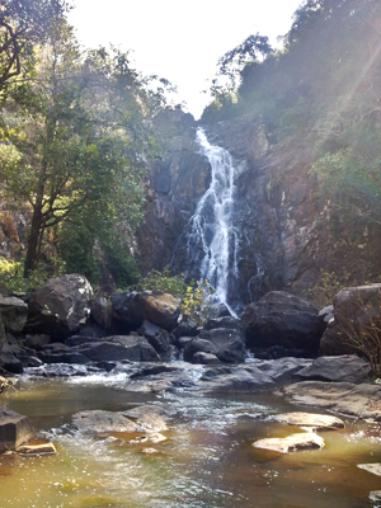 SANA USKI WATERFALL near uski inside Similipal national park of Mayurbhanj